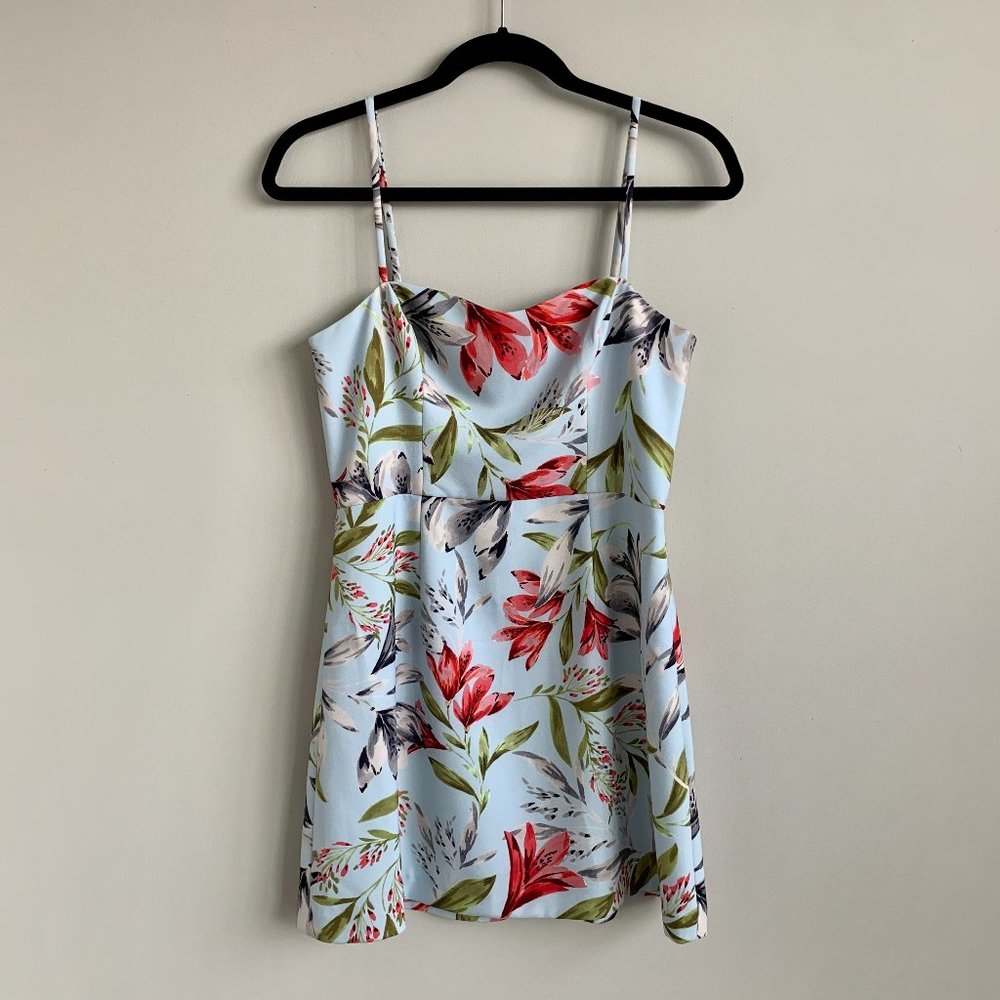 French Connection Cadencia Floral Mini Dress